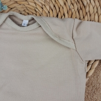 Longsleeve beige effen